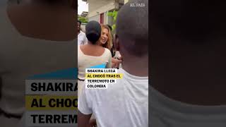 Shakira visita a los damnificados del Terremoto en Colombia | EL PAÍS