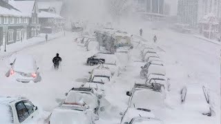 Cars and homes disappeared! Incredible scenes of chaos in snowy Italy!