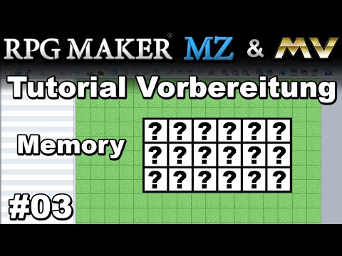 Tutorial Vorbereitung 03 - Memory - RPG Maker MZ & MV