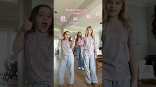 WHAT DO THE NUMBERS MEAN? 🤔#dance #trends #britainandbaylaa