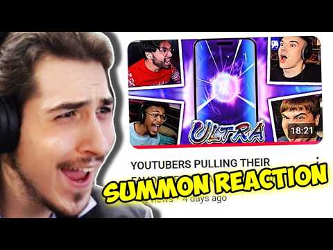 REACTING TO CREATORS PULLING THEIR FAVORITE ULTRAS IN DRAGON BALL LEGENDS