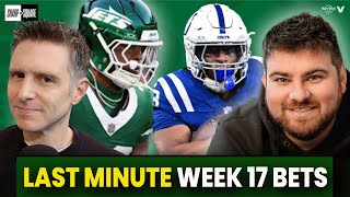 FINAL WEEK 17 BETS - Seahawks-Panthers, Patriots-Jets, Eagles-Bills, Steelers-Browns, Bears-Niners