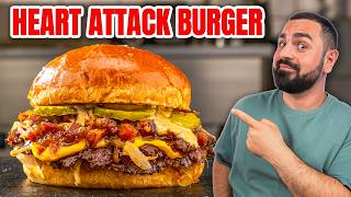NEBEZPEČNĚ DOBRÉ BURGERY?! Heart Attack Burger.