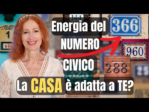 Energia del Tuo NUMERO CIVICO: Scopri se la casa 🏠 è adatta a TE -  Rita Maria Faccia