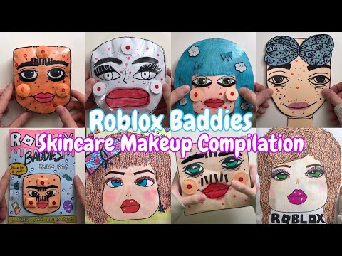 Roblox Baddies Skincare Makeup Compilation✨😋