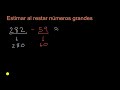 Estimating by Rounding in Subtraction