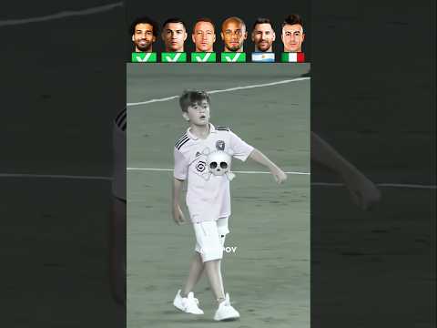 Salah vs Ronaldo vs Terry vs Kompany vs Messi vs El Shaarawy 🙈😲 "Cute" Football Challenge