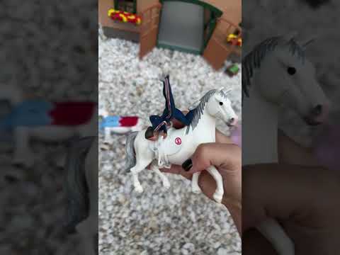 Showing the new Schleich horses
