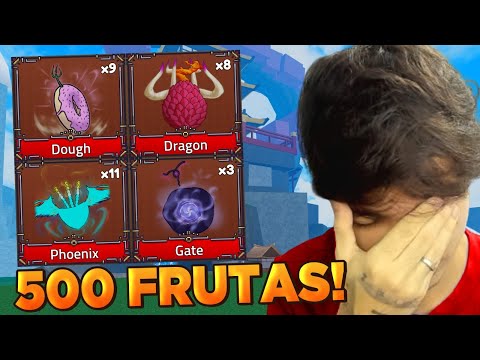 GIREI 500 FRUTAS NO KING LEGACY PRA ISSO...