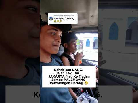 Dapat Keajaiban, Saat JALAN KAKI Jakarta - Medan! #shorts