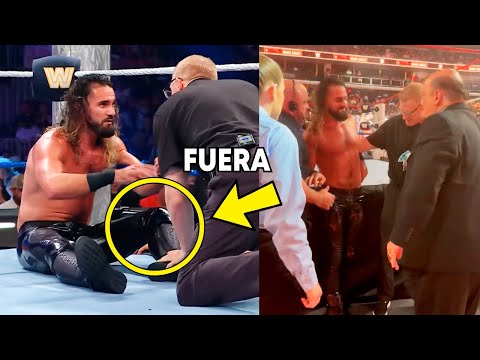 SETH ROLLINS FUERA DE WWE POR LESION 😭 QUE PASARA CON EL MONEY IN THE BANK 2025