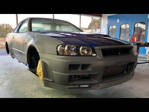 R34GT-Rレストア