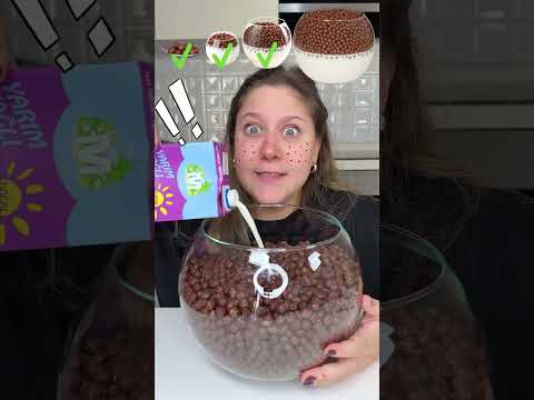 From Small to Giant Coco Pops Cereal 🥣 #shorts #funny #viral