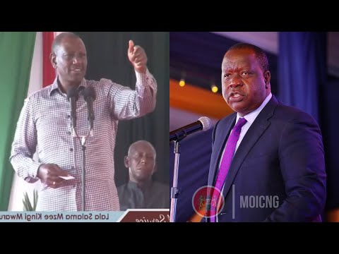 PRESIDENT RUTO REACTS TO UHURU'S JUBILEE PARTY FRONTING MATIANG'I TO CHALLENGE HIM IN 2027!