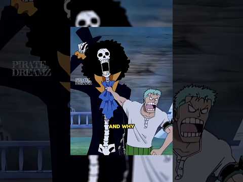 Luffy brought Brook to his ship #onepiece #zoro #luffy