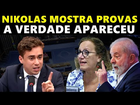NIKOLAS FERREIRA MOSTRA PROVAS E EXPÕE DEPUTADA DE LULA NA CÂMARA DOS DEPUTADOS AO VIVO EM BRASÍLIA