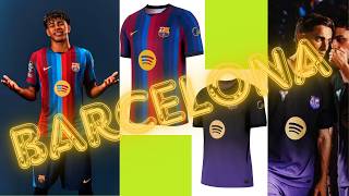 Barcelona 26/27 kits Local y Visitante en Winning Eleven 2002