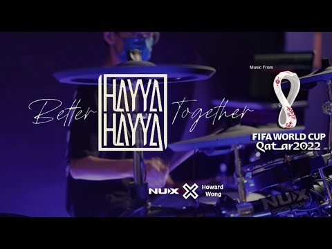 Nux Dm X Hayya Hayya Drum Cover Music From The Fifa World Cup Qatar