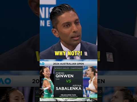 Who will be the AO CHAMPION? 🏆 #ausopen #sabalenka #Zheng #champion