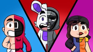 ¡NOS CONVERTIMOS EN EL JUEGO DEL CALAMAR  3😱 ROBLOX TROLL! CAPITAN WINKI