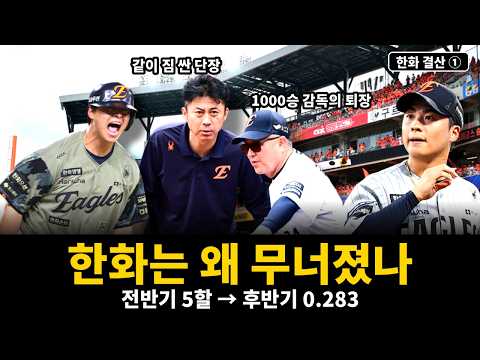 전반기 5할에서 9위까지, 한화는 왜 무너졌나 | 한화 이글스 2026 결산 ①