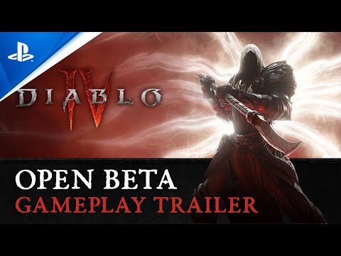 Diablo IV - Open Beta Gameplay Trailer | PS5 & PS4 Games