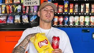 I Survived Off Vending Machine Food For 72 Hours