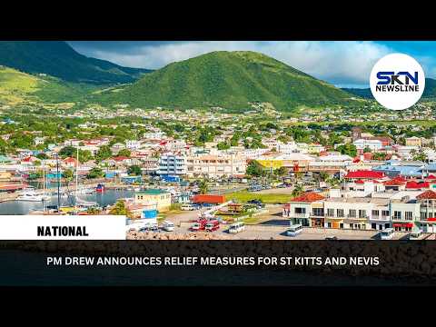 YouTube video thumbnail: PM Drew Announces Relief Measures For St Kitts And Nevis