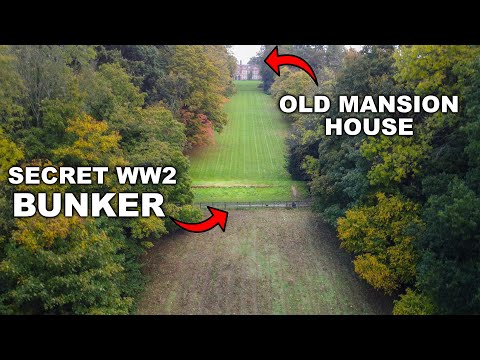 Exploring a WW2 Bunker Hidden in the Garden of 17th Century Mansion