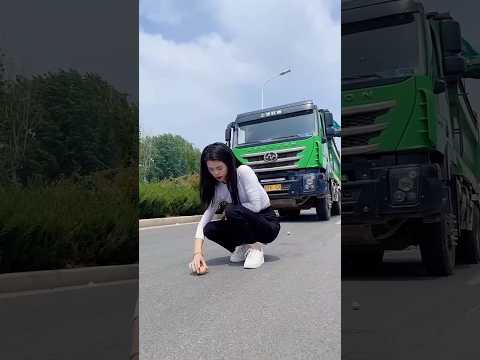 This Girl Is A Heavy Driver #shortsvideo