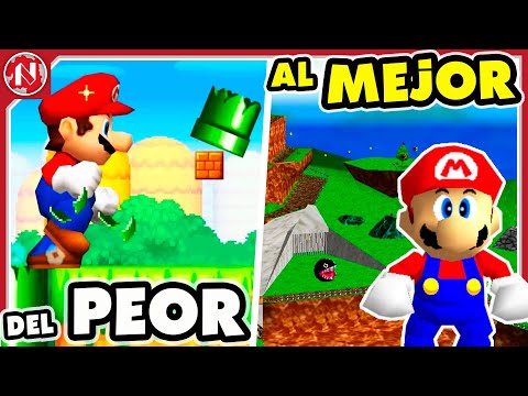 Del PEOR al MEJOR: El Primer Nivel de CADA JUEGO de Super Mario