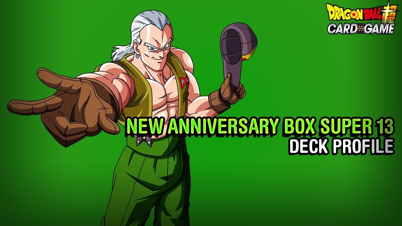 THIS IS SUPER 13! NEW Anniversary Box 13 Deck Profile! | DBS CCG