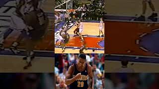 NBA Classic 66 | LaPhonso Ellis Strong Drive For First Points of the Season | DEN @ SAC - 11/5/93