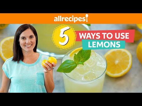 5 Vibrant Ways To Use Fresh Lemons You HAVE To Try ? | Lemon Squares, Lemonade, Curd, & Spaghetti