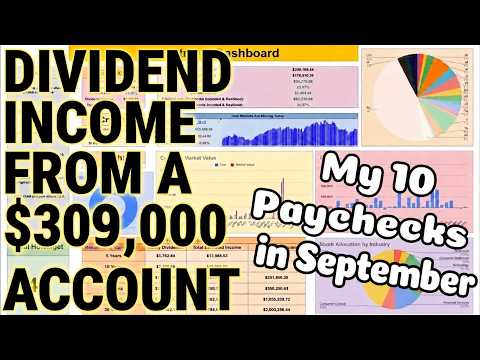 How Much My Dividend Portfolio Paid Me in September! ($309,000 Portfolio!)