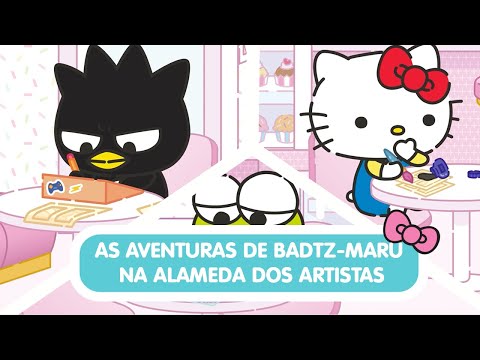 HK & Friends Supercute Adventures - As Aventuras de Badtz-Maru na Alameda dos Artistas | 8ª / EP 02