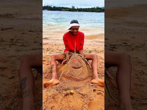 BONECO DE AREIA🏝️#viral #funny #comedia #shortsbrasil