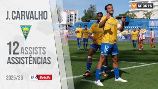 JOÃO CARVALHO: As assistências na Liga 2025/26