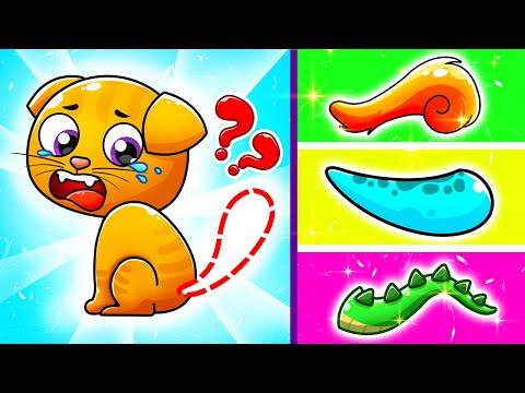 Where Is My Body Song 😟 Where Is My Tail | Yum Yum Kids Songs