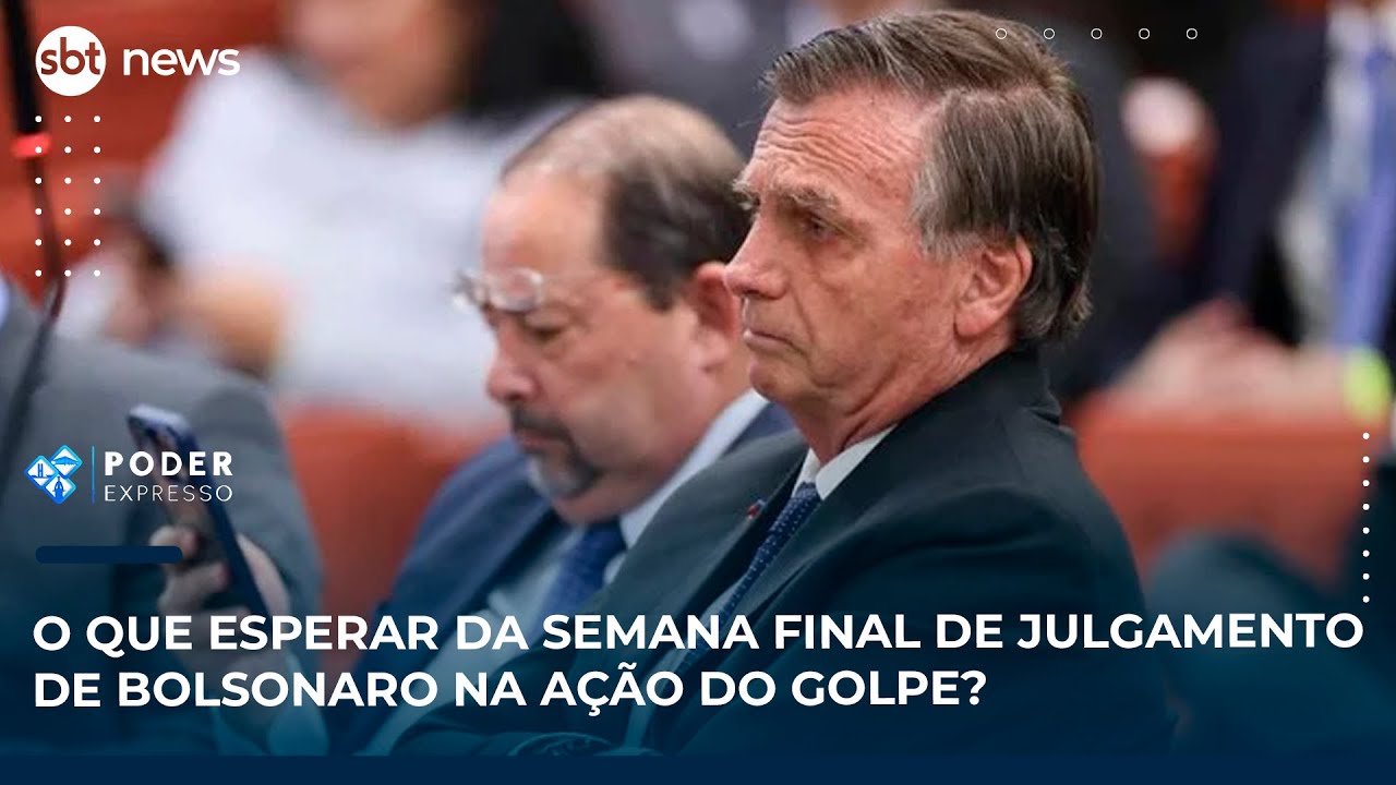 O que esperar da semana final de julgamento de Bolsonaro na ação do golpe | SBT News