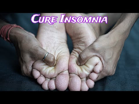 foot reflexology Pressure Point ASMR Massage | Deep Relaxation & Sleep: ASMR for Anxiety & Insomnia