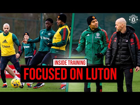 Gearing Up To Face Luton Town 💪 | INSIDE TRAINING