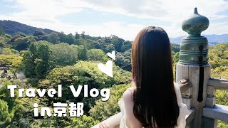 Vlog┊︎京都に行ってきた🍁まったりコラボ宿♡清水寺に行ったり沢山のスイーツ食べる🎂