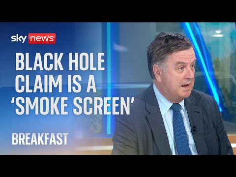 Labour's £22bn black hole claim is a 'smoke screen', conservative MP Mel Stride says