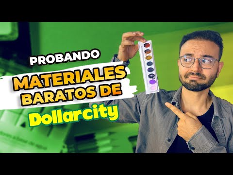 Probando Materiales Baratos 🤑 de Dollar City 👨‍🎨✍