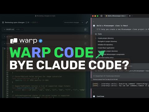 Warp Code: This JUST REPLACED Claude Code as #1 Coding Agent