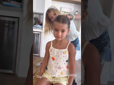 Twins styling their little sister’s hair 🎀💕 #hairinspo