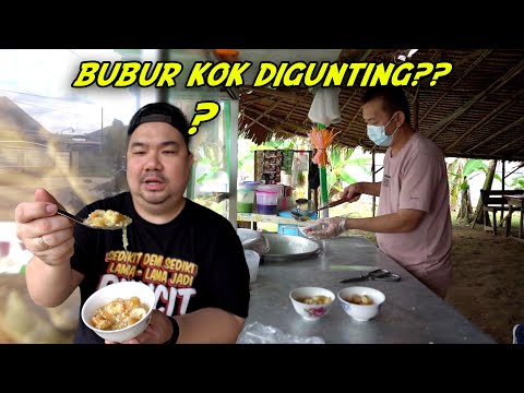 BUBUR DIADUK VS TIDAK DIADUK?? BUBUR YANG INI DIGUNTING MEN!!