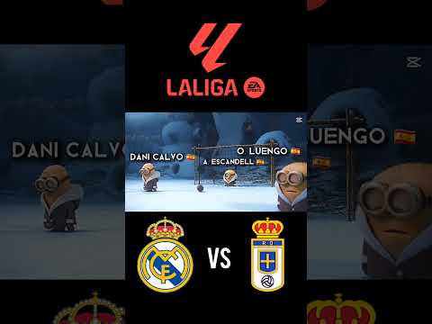 La Liga Real Madrid vs Real Oviedo