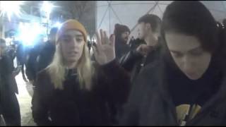 Shia LaBeouf Arrested During Live Stream Trump Protest